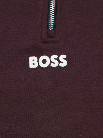 Bs Fleece Sweatshirt (maroon)