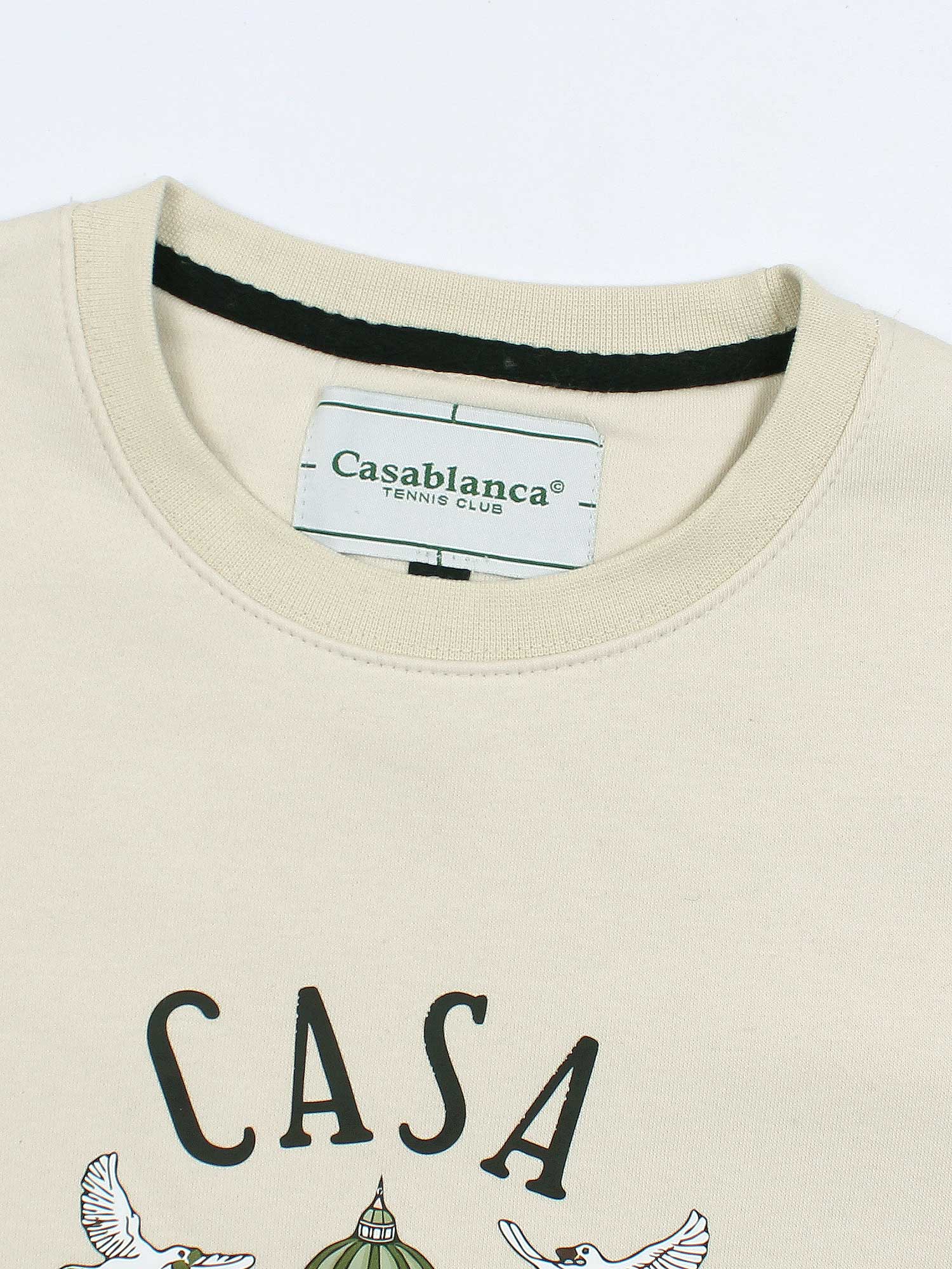 Brandahub sweartshirts The Cb Fleece Sweatshirt (beige) unisex