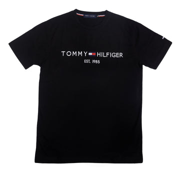 TH Emb T Shirt-black