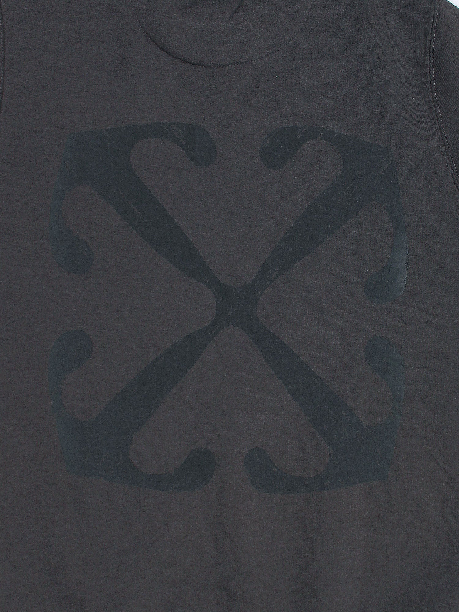 The OFF Fleece Sweatshirt (grey) unisex