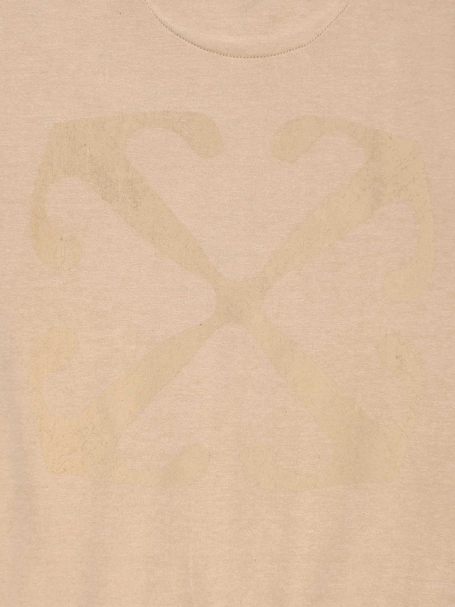 The OFF Fleece Sweatshirt (beige) unisex