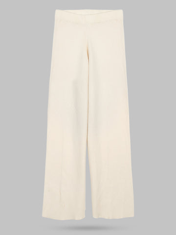 The Aura Asymmetrical Tie-Knit Set (cream)