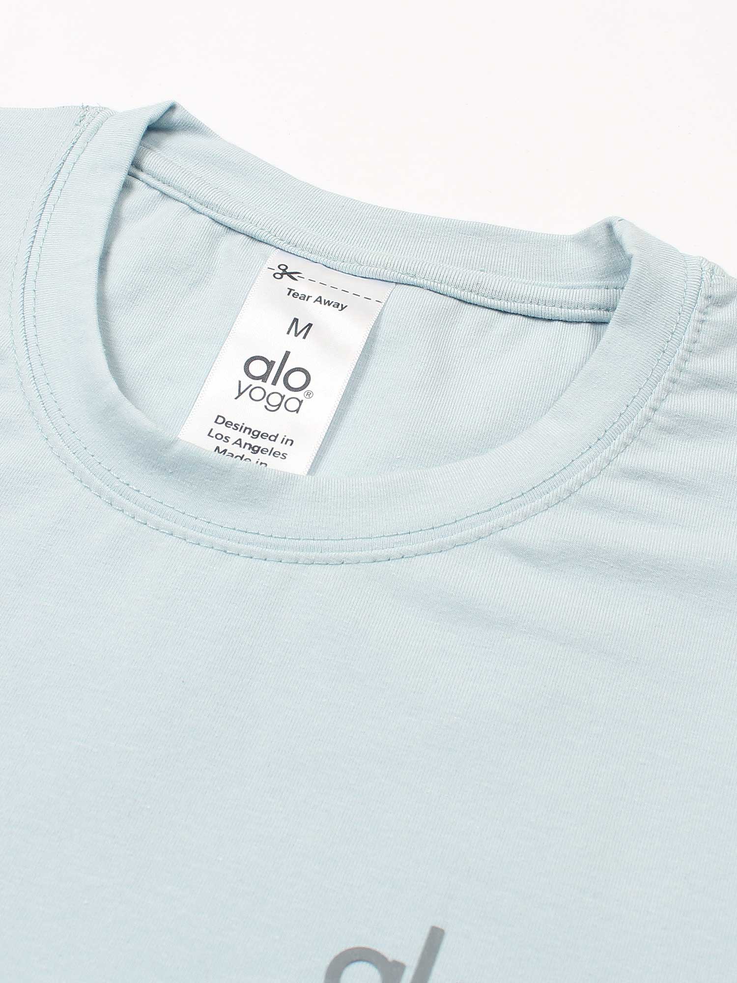Brandahub T-shirts Ao Printed tshirt-light blue