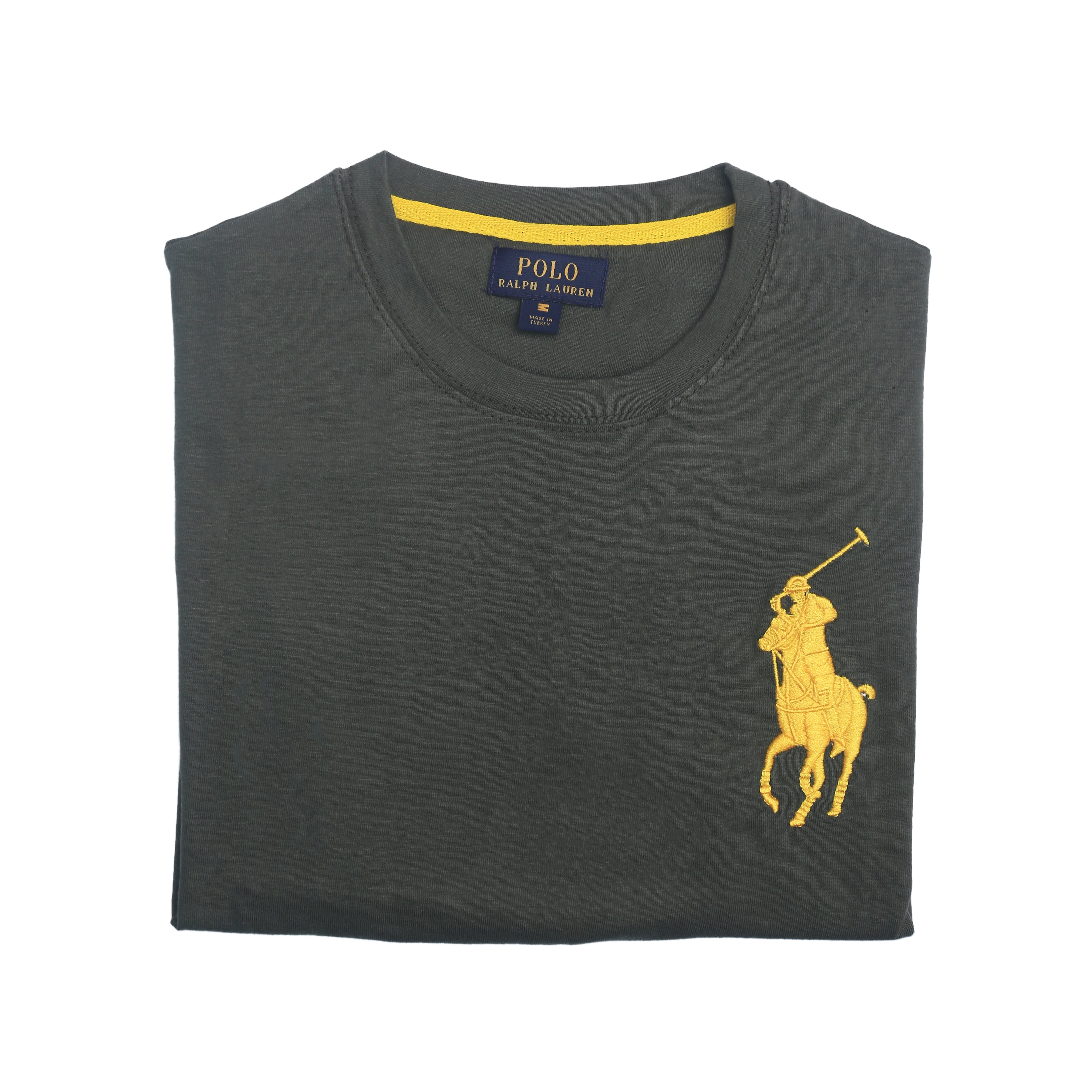 PRL Big Pony T Shirt-olive green - brandahub
