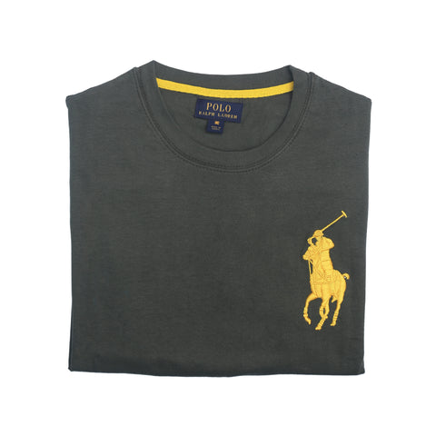 PRL Big Pony T Shirt-olive green - brandahub