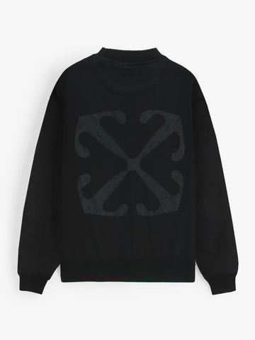 The OFF Fleece Sweatshirt (black) unisex
