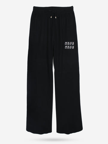 The mumu Crystal-Embellished Knit Set (black)