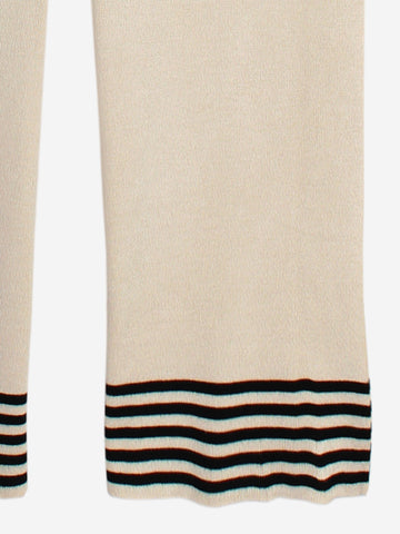 The Metropolis Graphic Stripe 3-Piece Set (Cream)