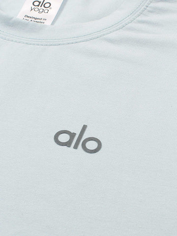 Brandahub T-shirts Ao Printed tshirt-light blue