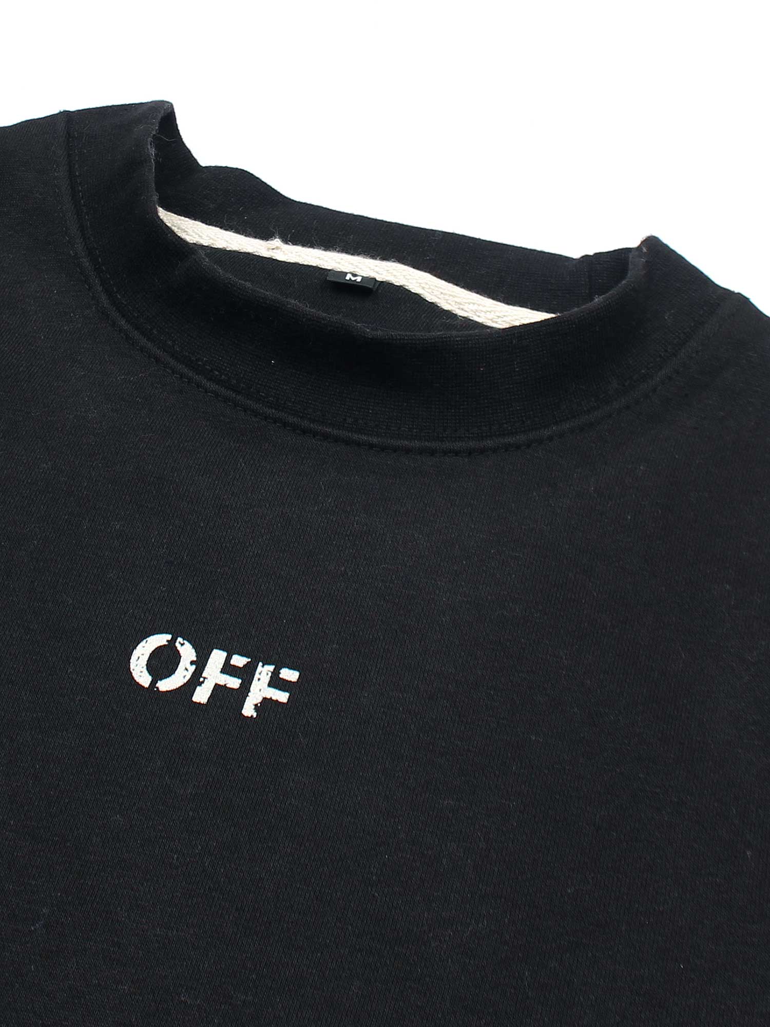 The OFF Fleece Sweatshirt (black) unisex