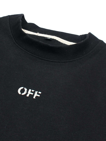 The OFF Fleece Sweatshirt (black) unisex