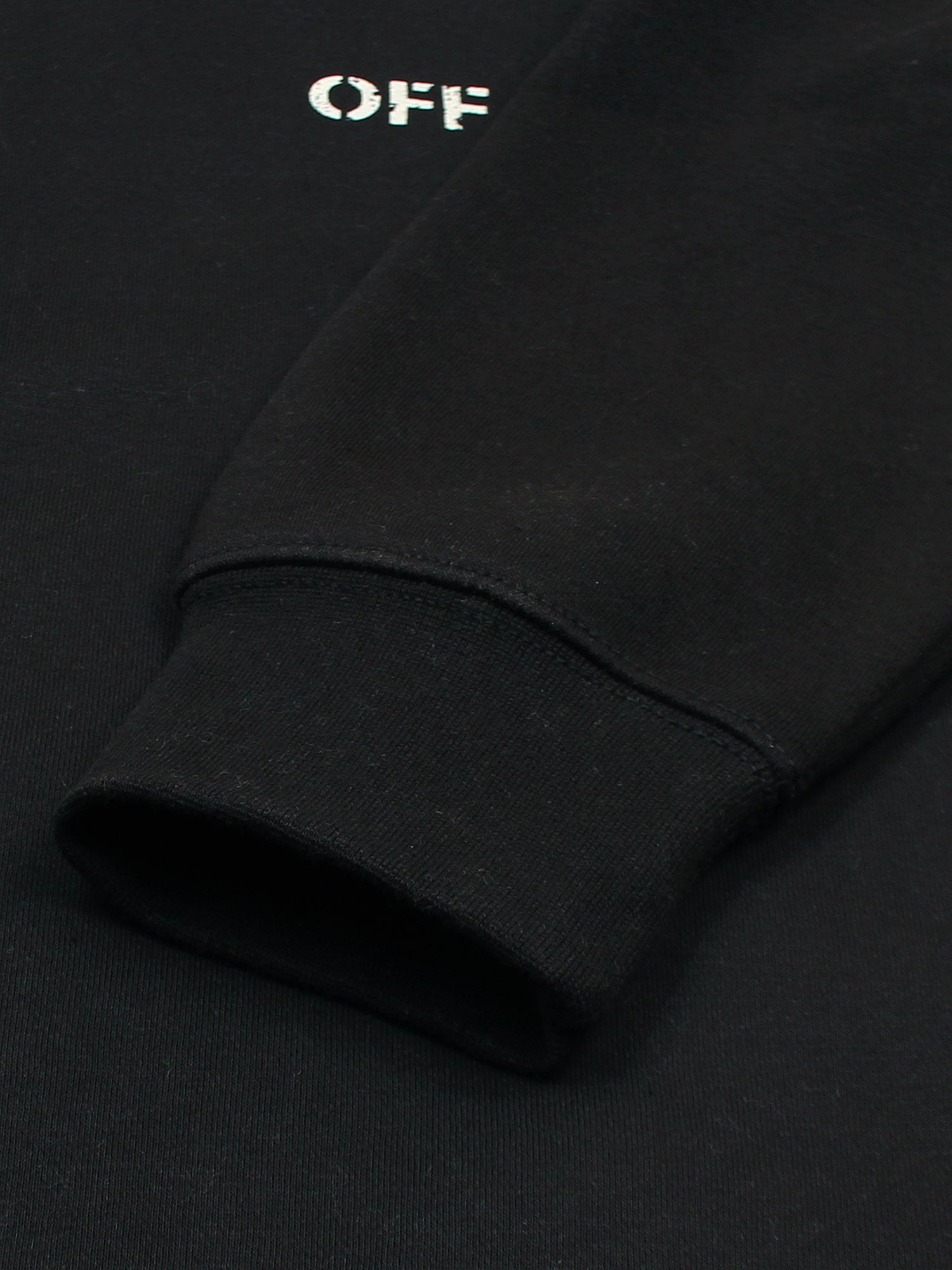 The OFF Fleece Sweatshirt (black) unisex