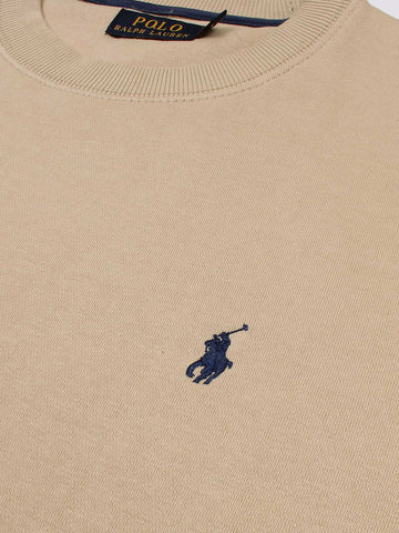 The RL Fleece Sweatshirt (beige) unisex