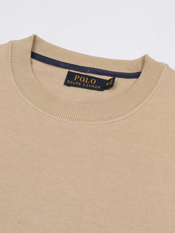 The RL Fleece Sweatshirt (beige) unisex