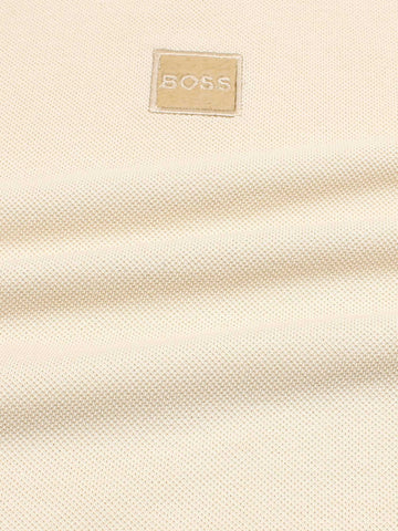 Hb zip polo-beige