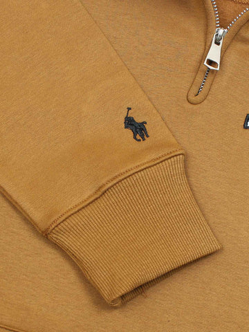 The RL Polo Fleece Sweatshirt (camel brown)
