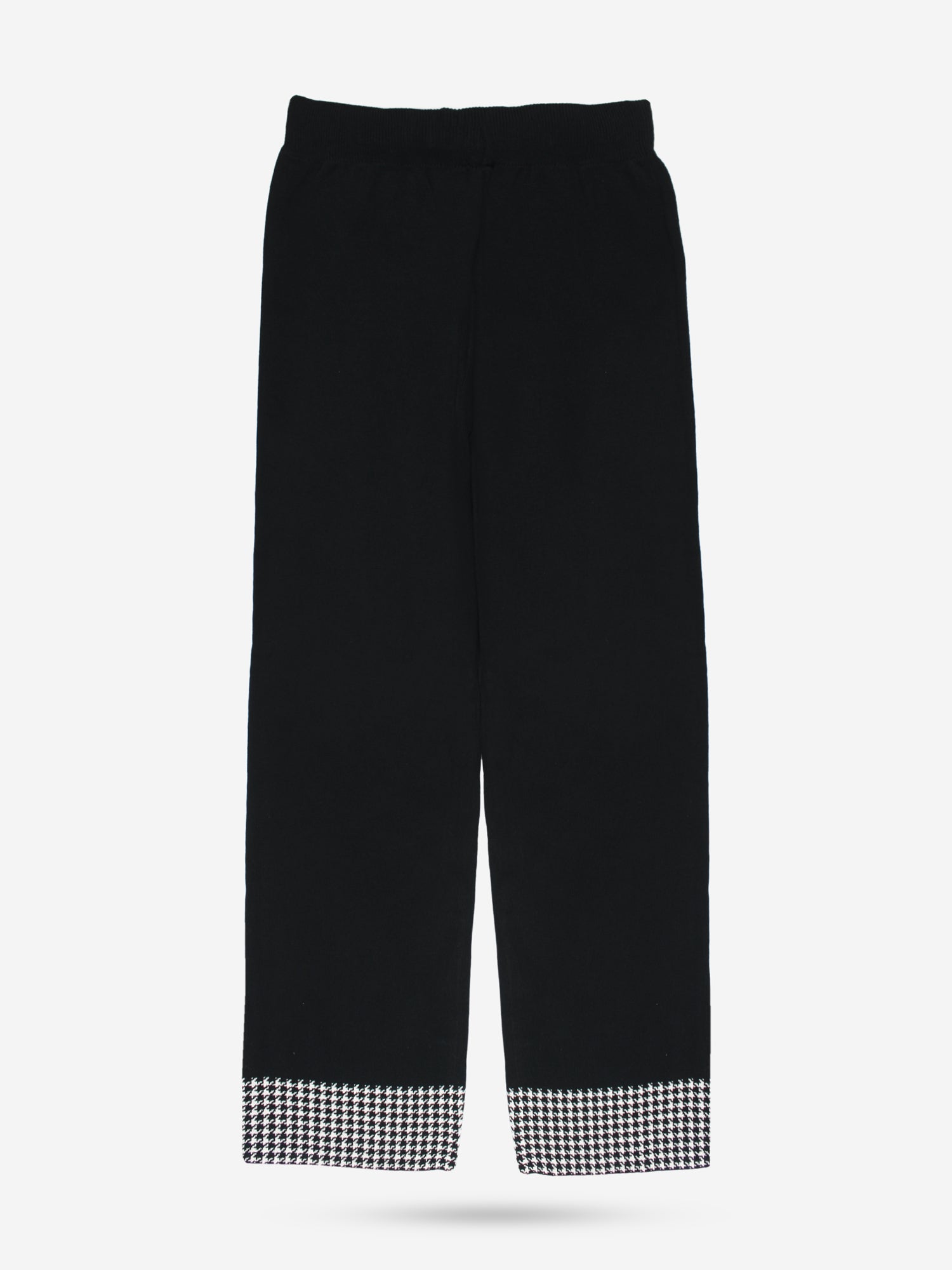 The Heritage Houndstooth 3-Piece Knit Set (black)
