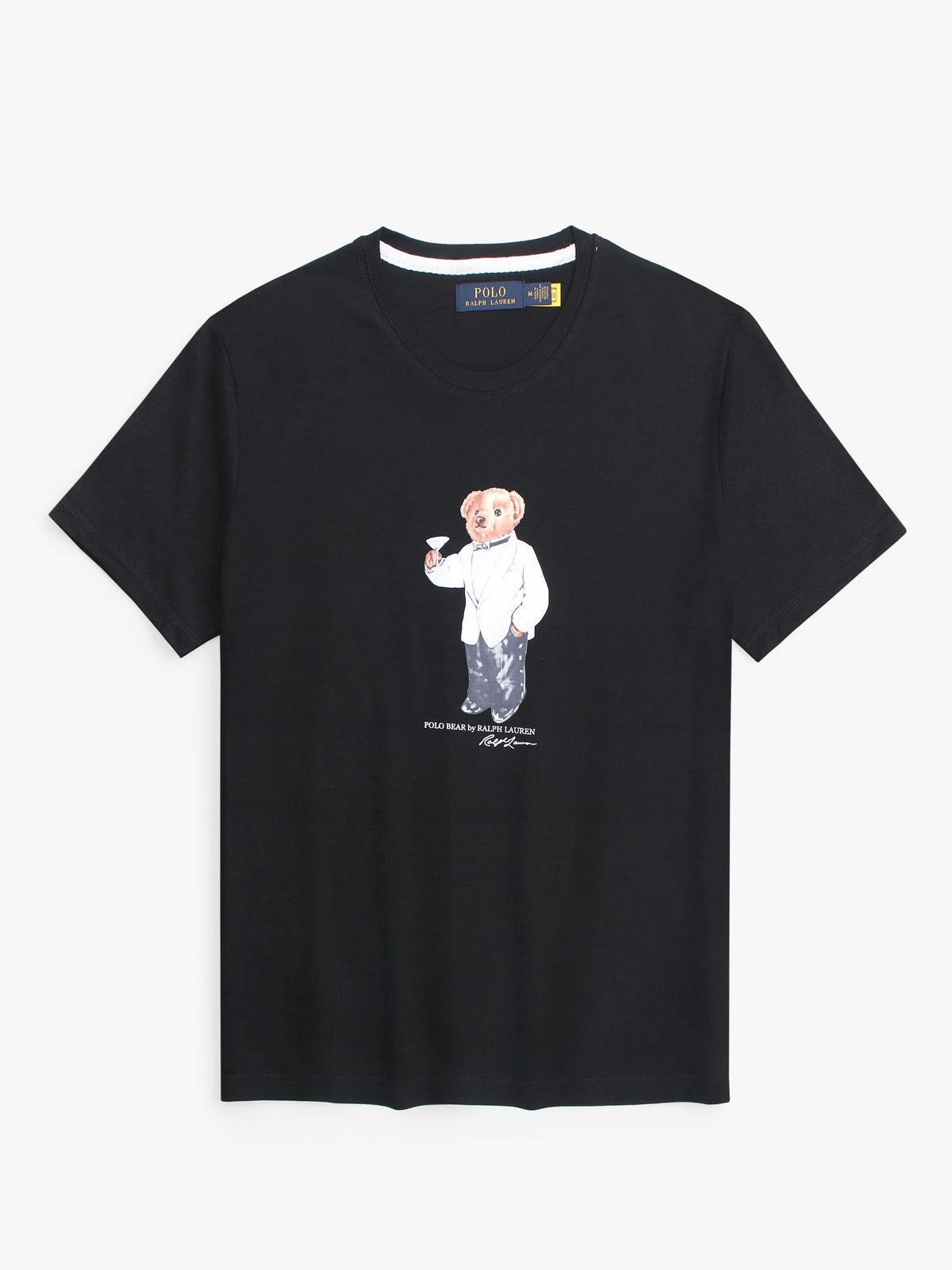 Brandahub T-shirts PRL bear T Shirt-black