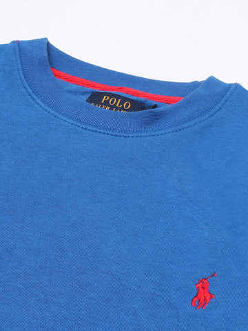 The RL Fleece Sweatshirt (royal blue) unisex