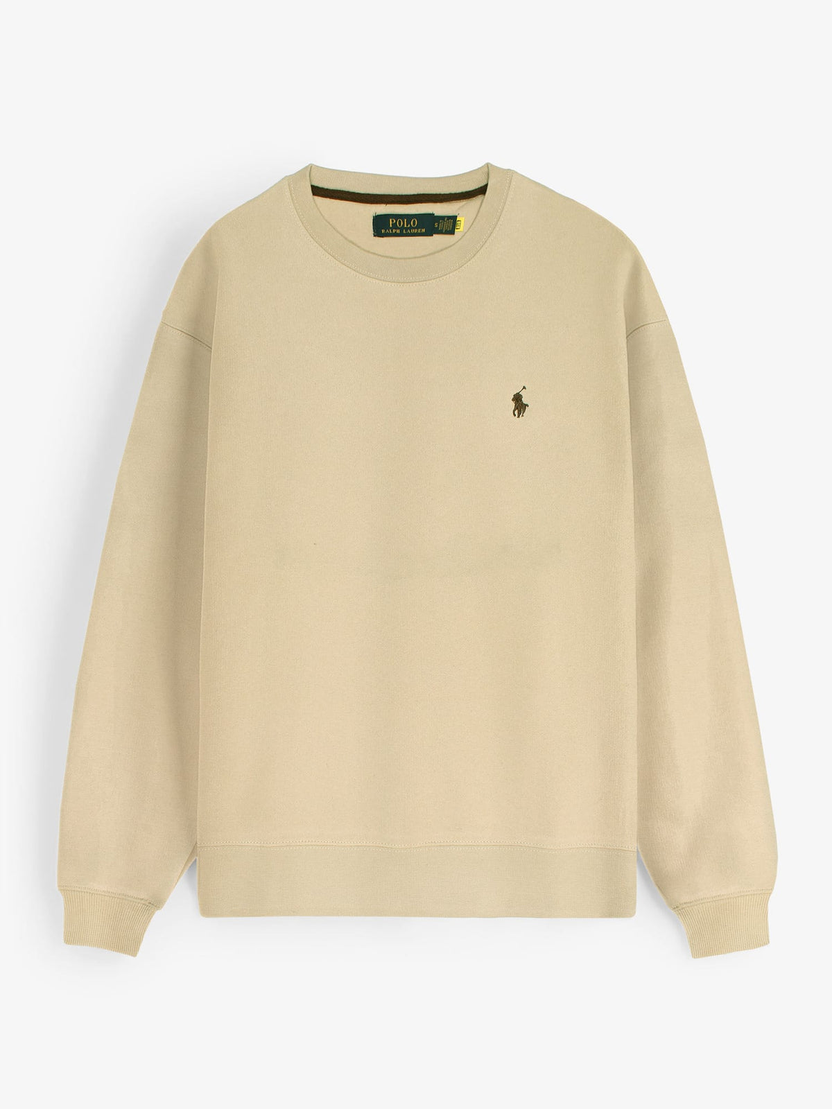 Brandahub sweartshirts The RL Fleece Sweatshirt (beige) unisex