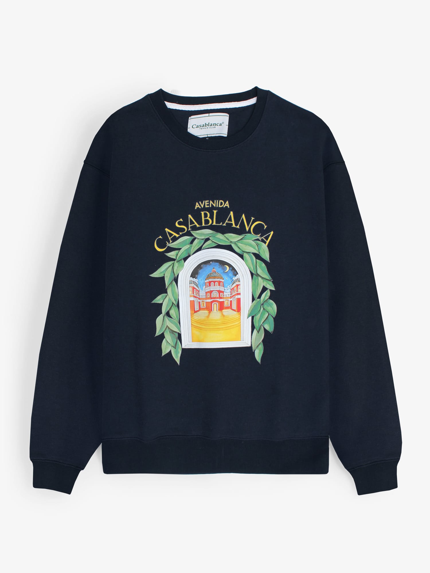 Brandahub sweartshirts The Cb Fleece Sweatshirt (Navy Blue) unisex