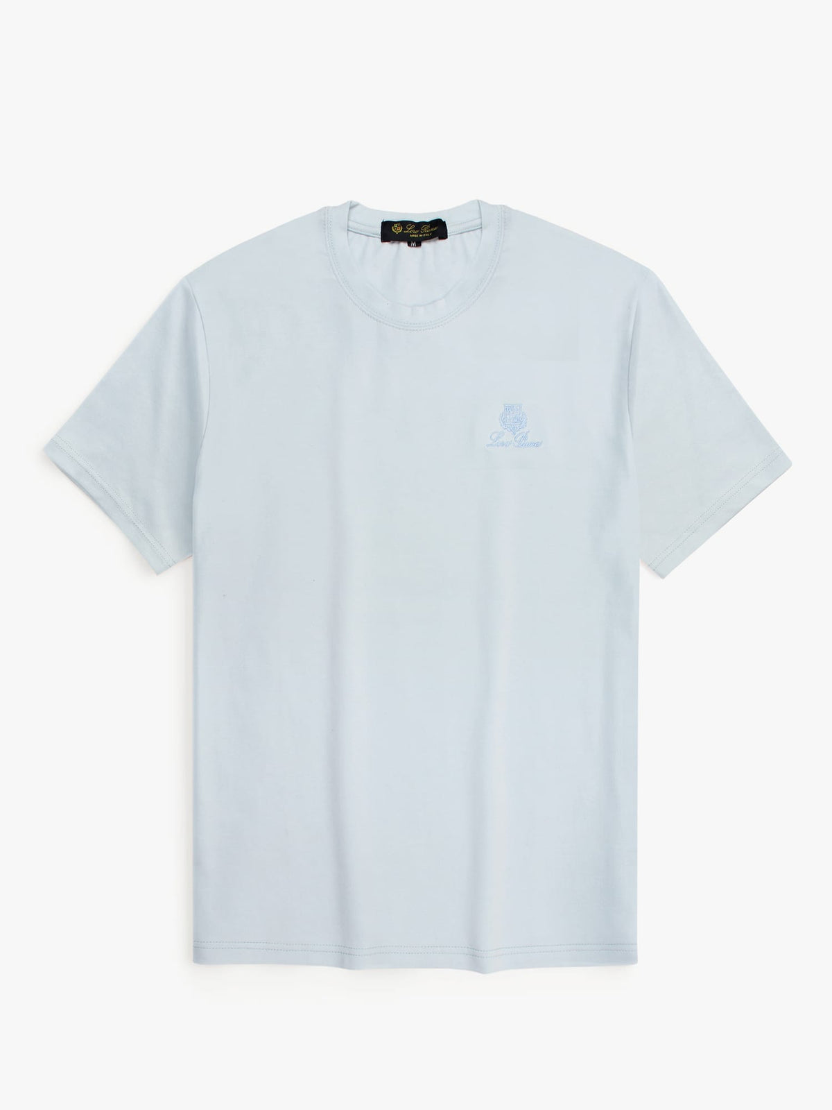 Brandahub T-shirts premium Lp t shirt-light blue