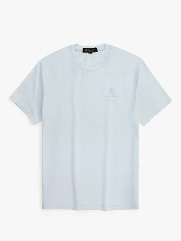 Brandahub T-shirts premium Lp t shirt-light blue