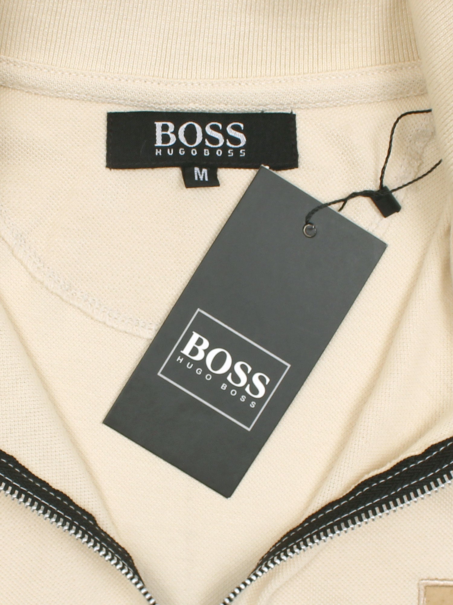 Hb zip polo-beige
