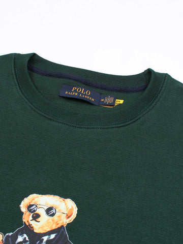 premium Rl Bear Fleece sweatshirt (British green)