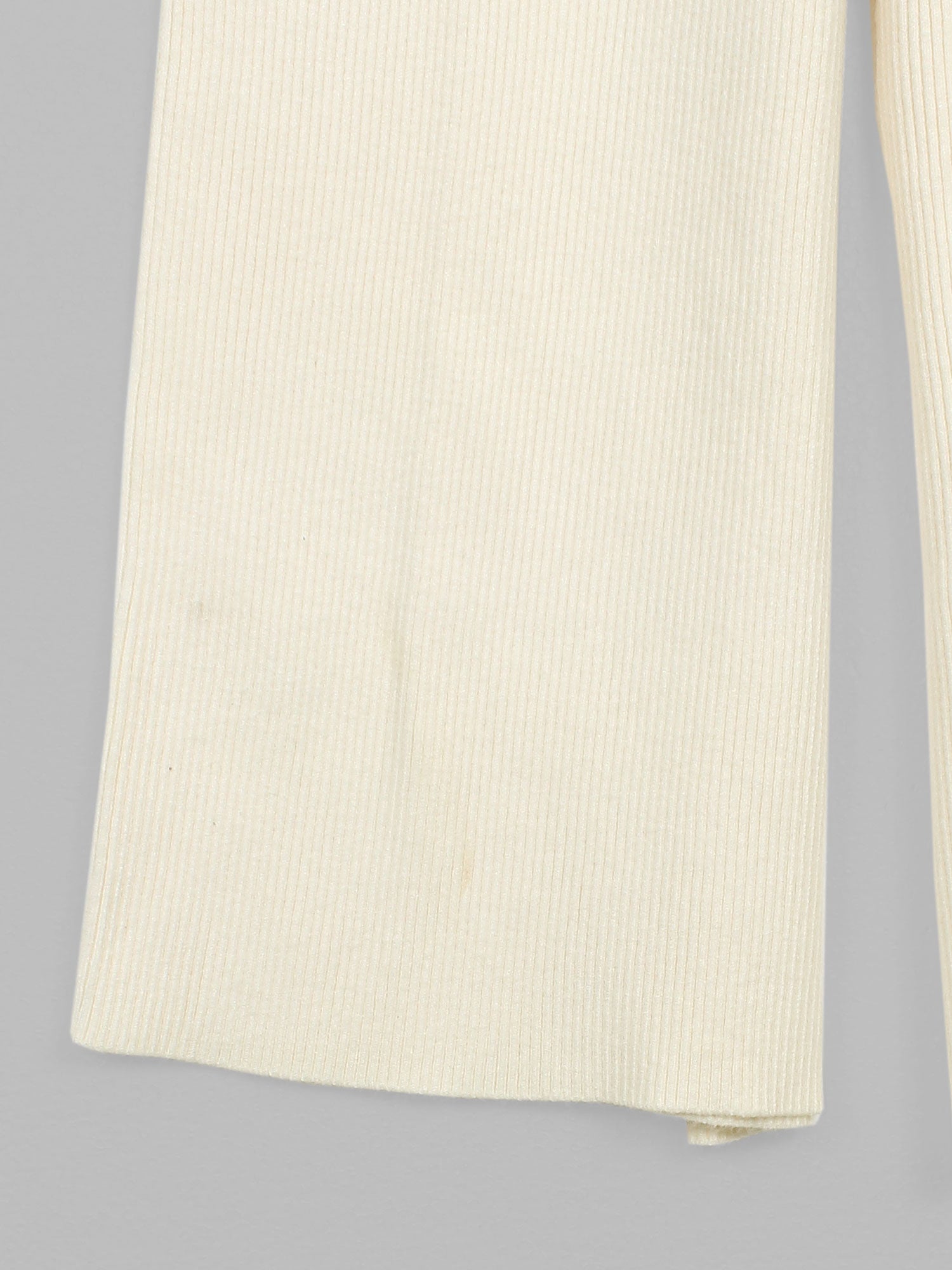 The Aura Asymmetrical Tie-Knit Set (cream)