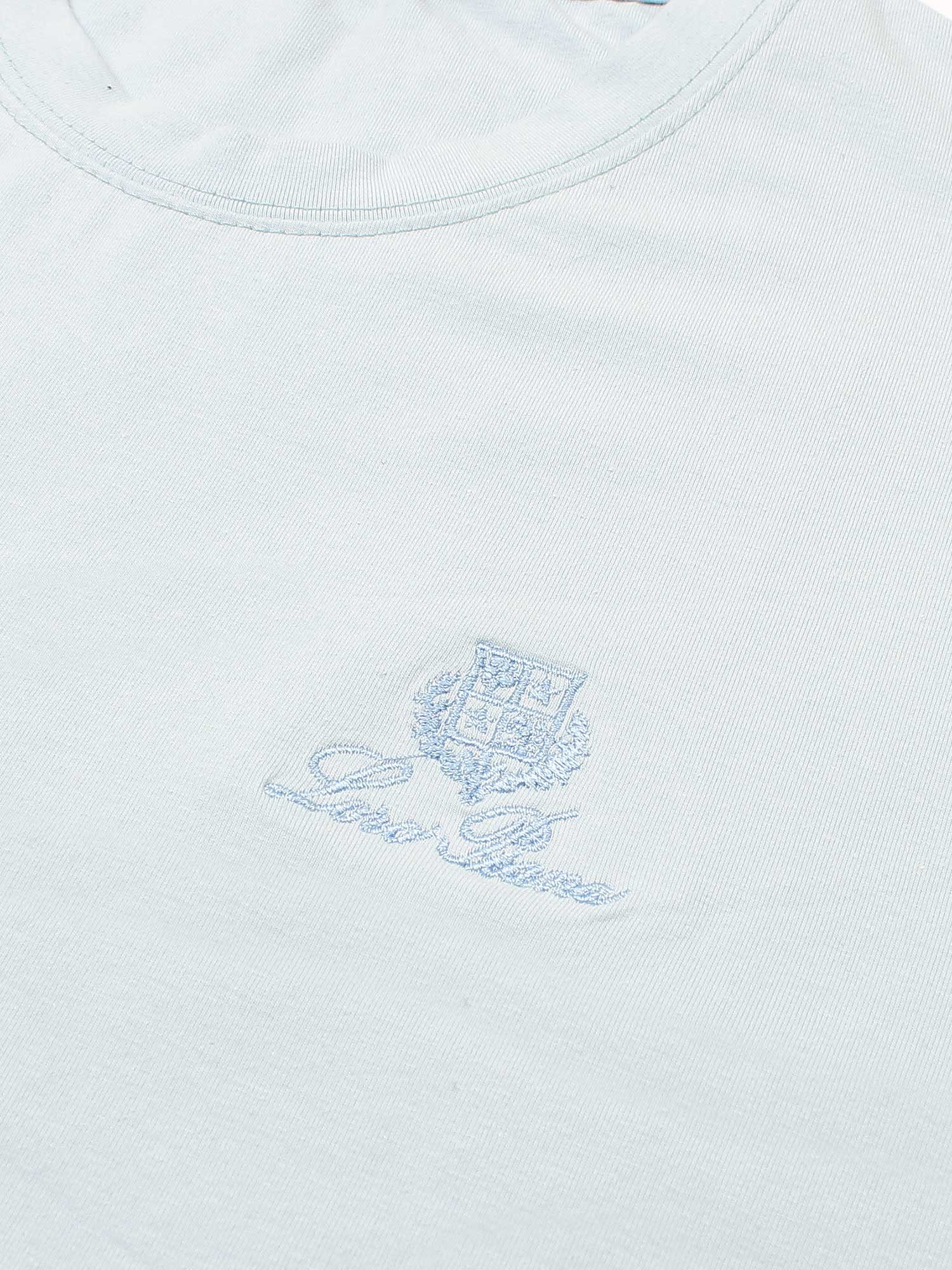 Brandahub T-shirts premium Lp t shirt-light blue