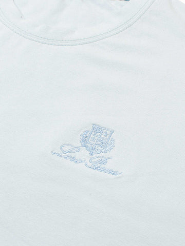Brandahub T-shirts premium Lp t shirt-light blue