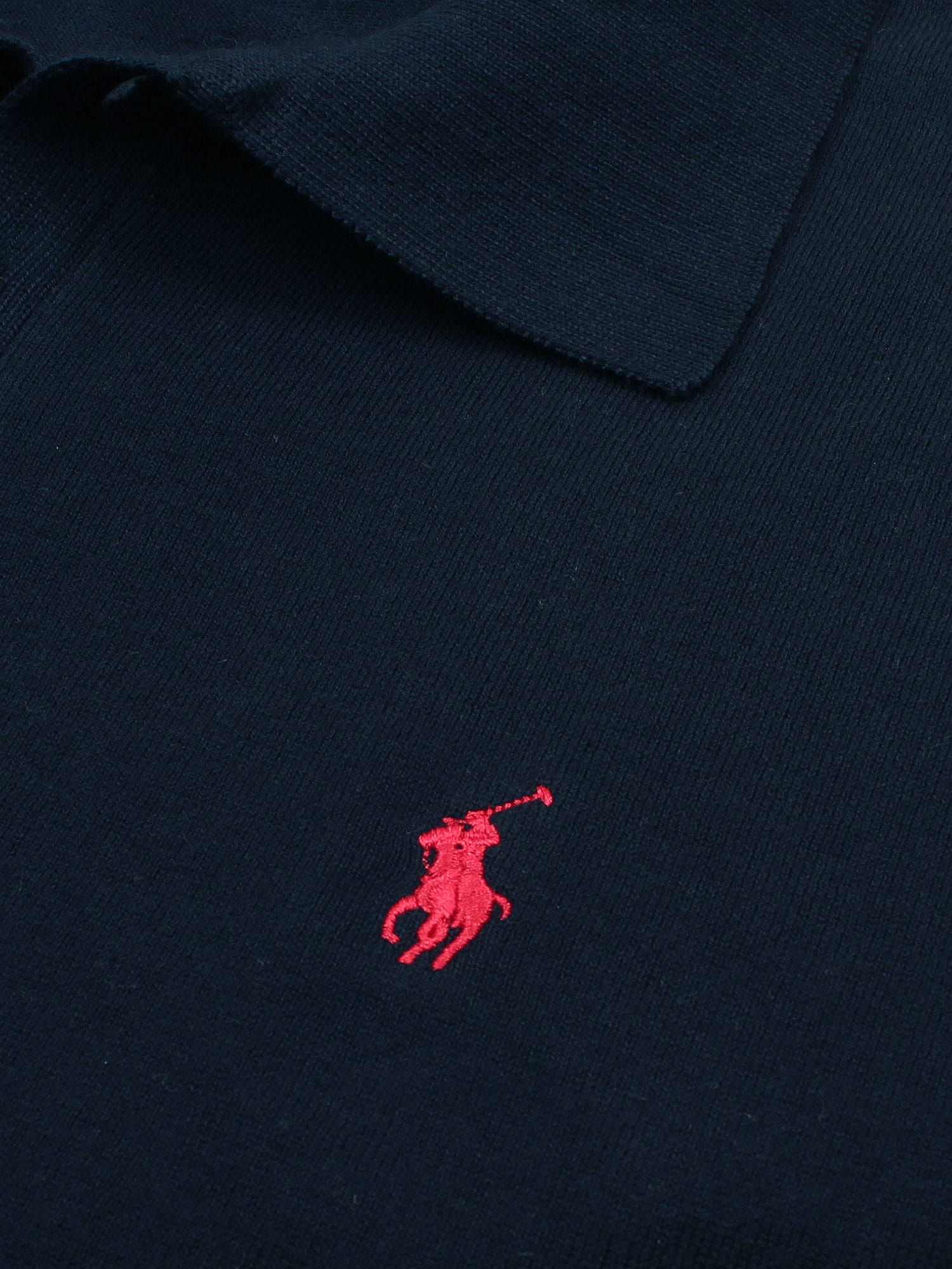 Brandahub polo shirts Premium Rl knit polo-navy blue