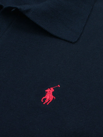 Brandahub polo shirts Premium Rl knit polo-navy blue