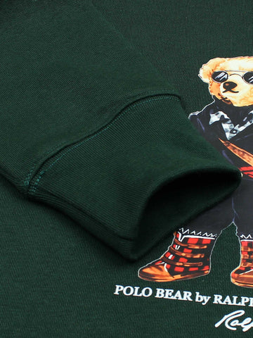 premium Rl Bear Fleece sweatshirt (British green)