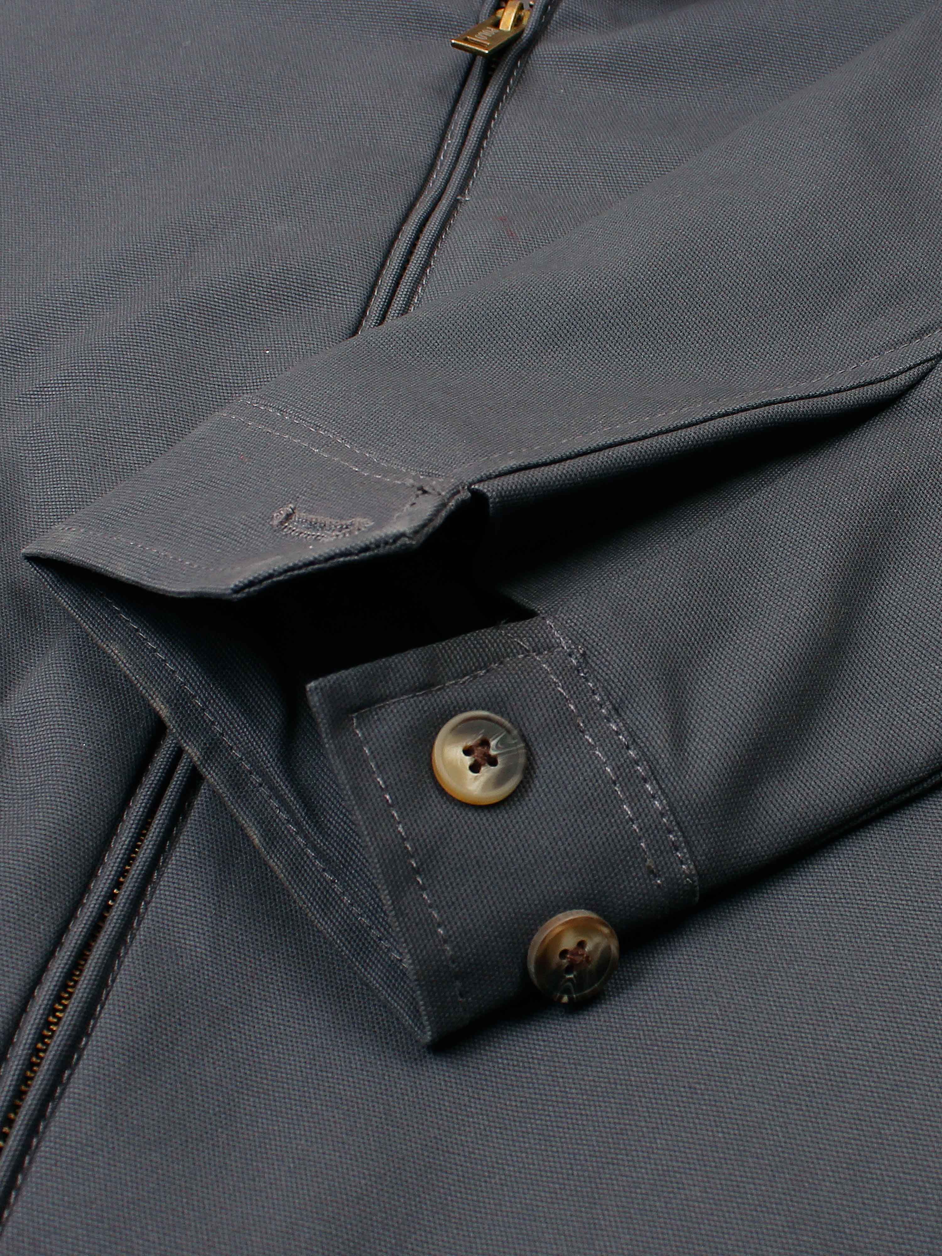 Brandahub Cotton Jackets PRL Cotton Twill Jacket (collar) (grey)