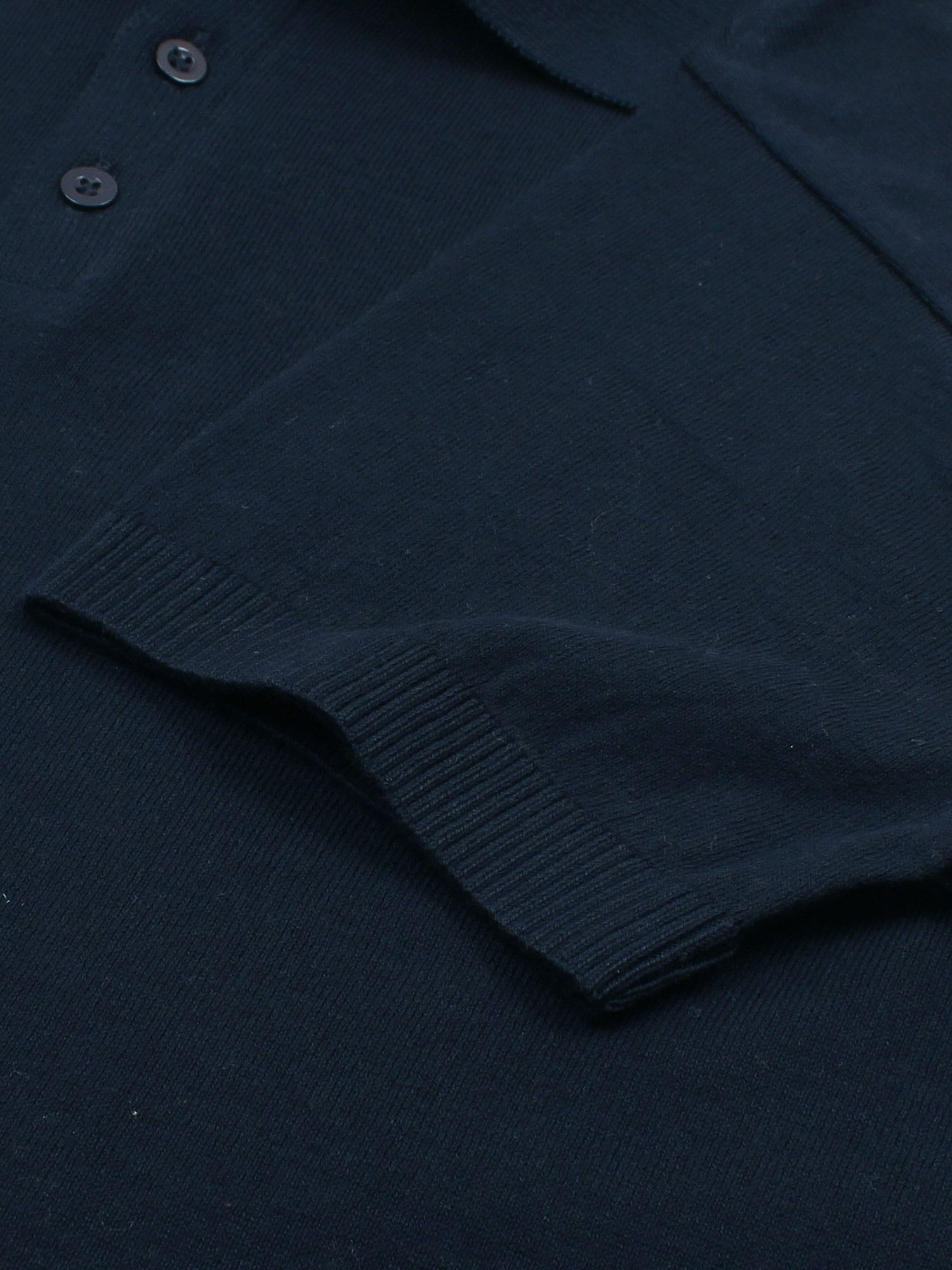 Brandahub polo shirts Premium Rl knit polo-navy blue