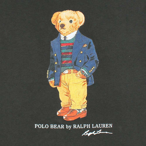 PRL bear T Shirt-grey
