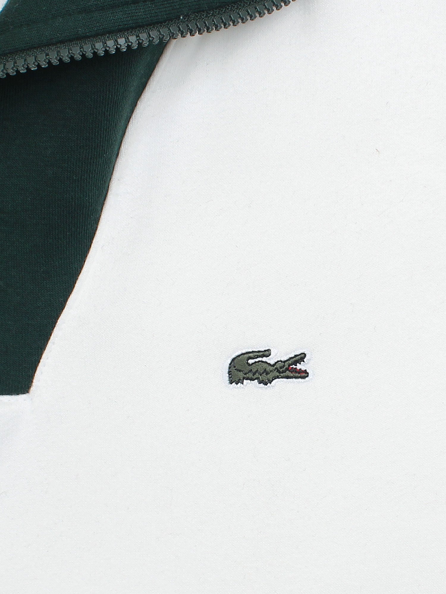 Premium Lst zipper sweatshirt (White)