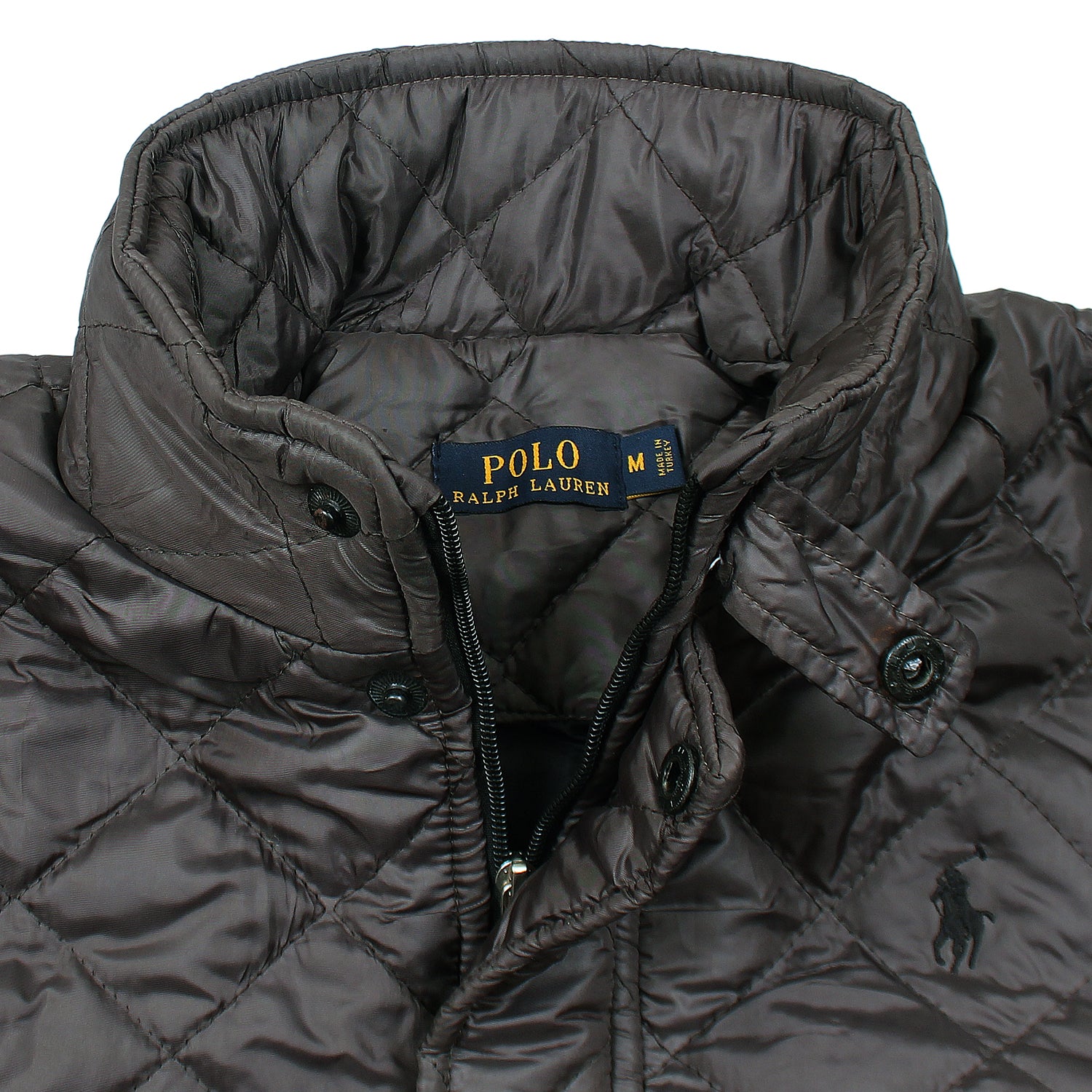 PRL PUFFER New cb grey with black horse - brandahub