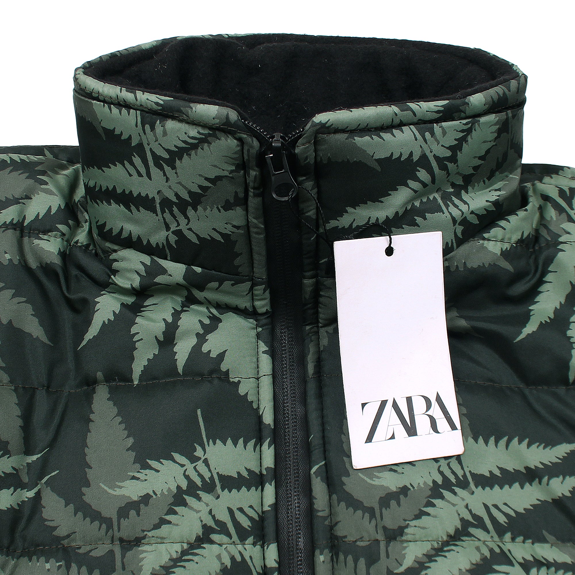 ZR PUFFER GREEN PRINTED - brandahub
