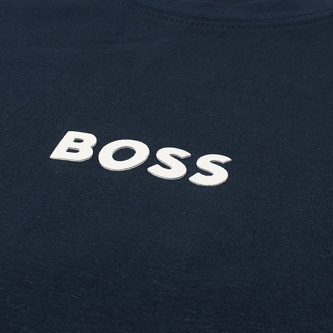 HB Printed tshirt-navy blue