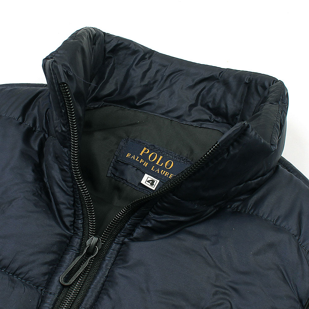 polo kids half sleeve puffer navy blue