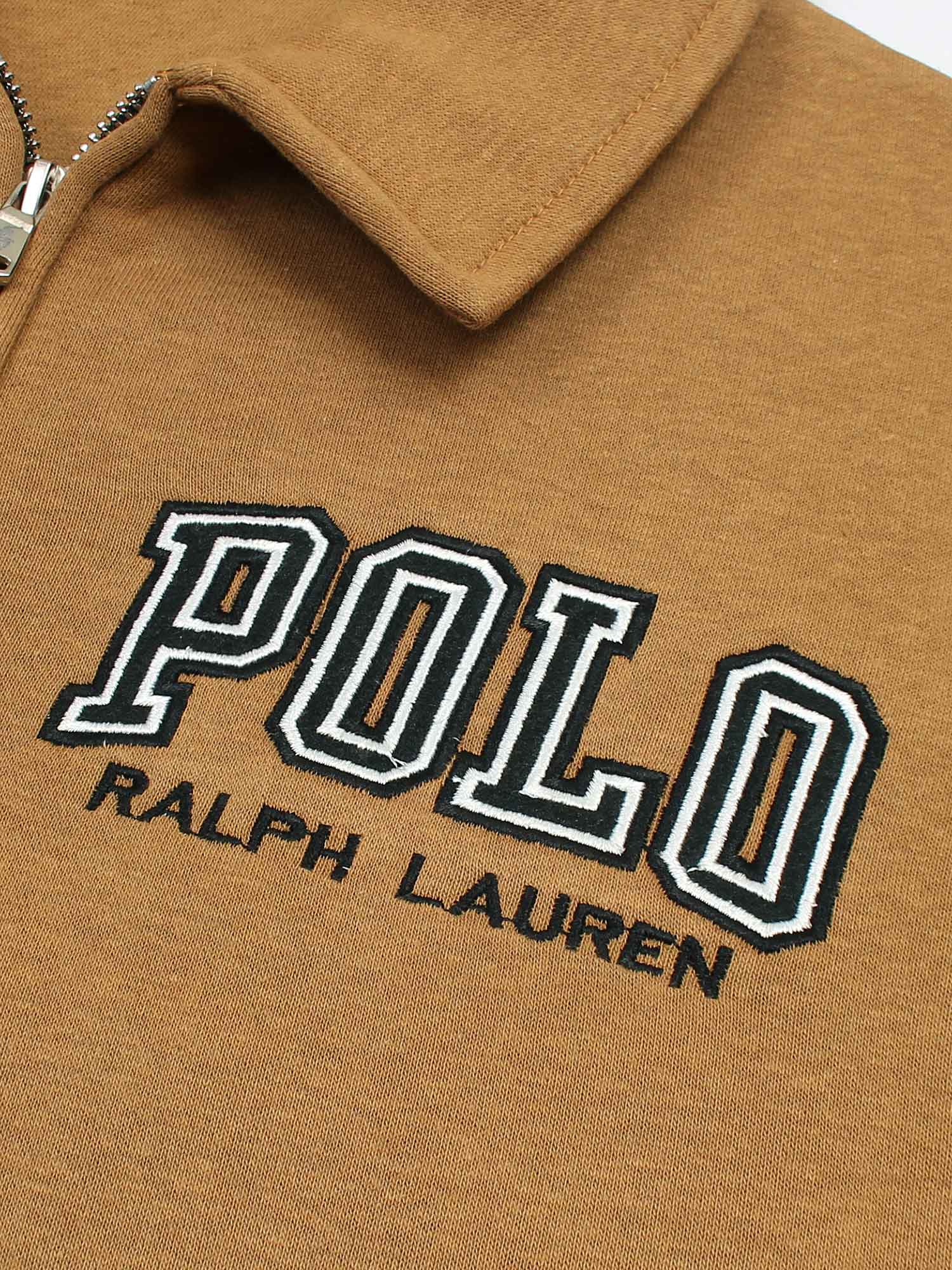 The RL Polo Fleece Sweatshirt (camel brown)