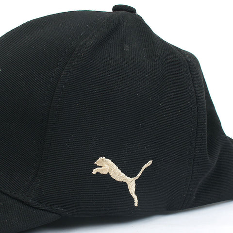 p.u.m.a cap black with gold