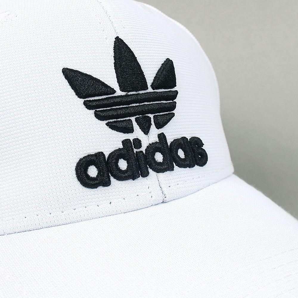 ADS white with black leaf