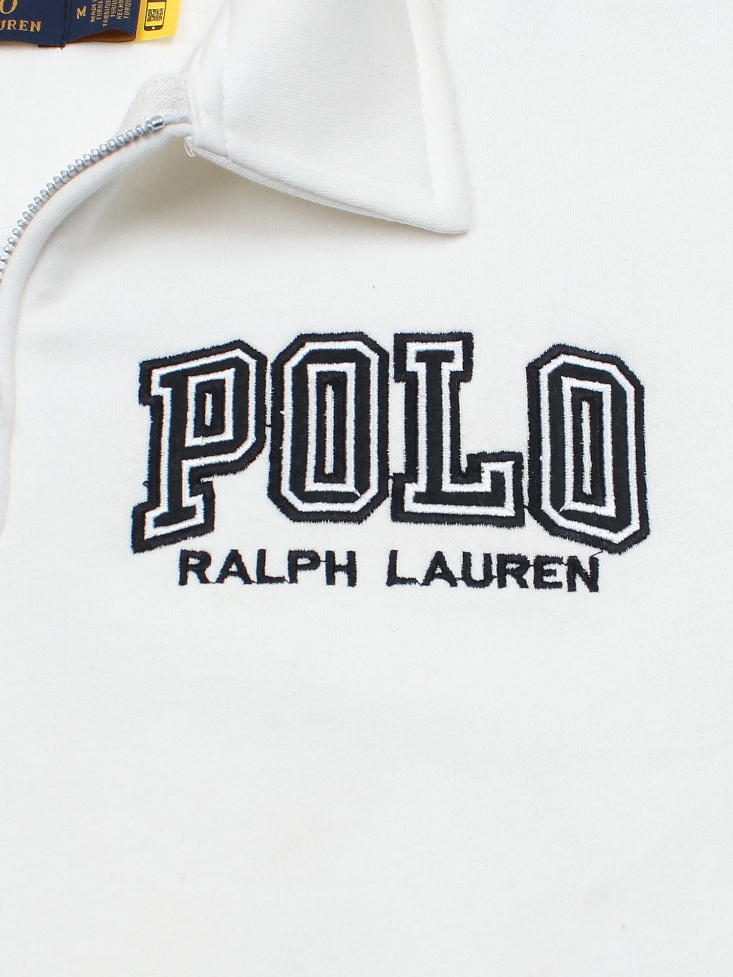 The RL Polo Fleece Sweatshirt (white)