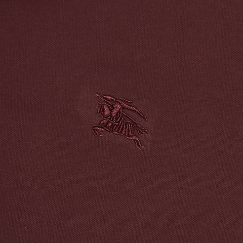 bb polo-maroon
