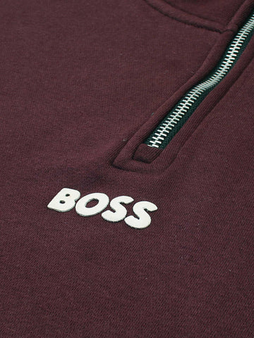 Bs Fleece Sweatshirt (maroon)