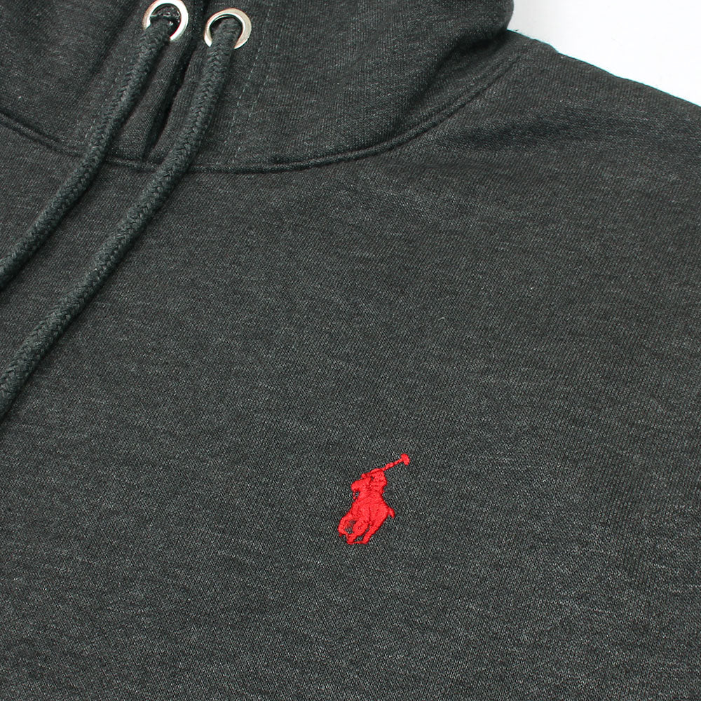 The Small pony Fleece hoodie (charcoal)